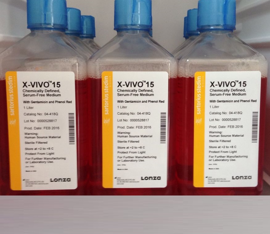 XVIVO™ 15 Chemically Defined, SerumfreeHematopoietic Cell Medium